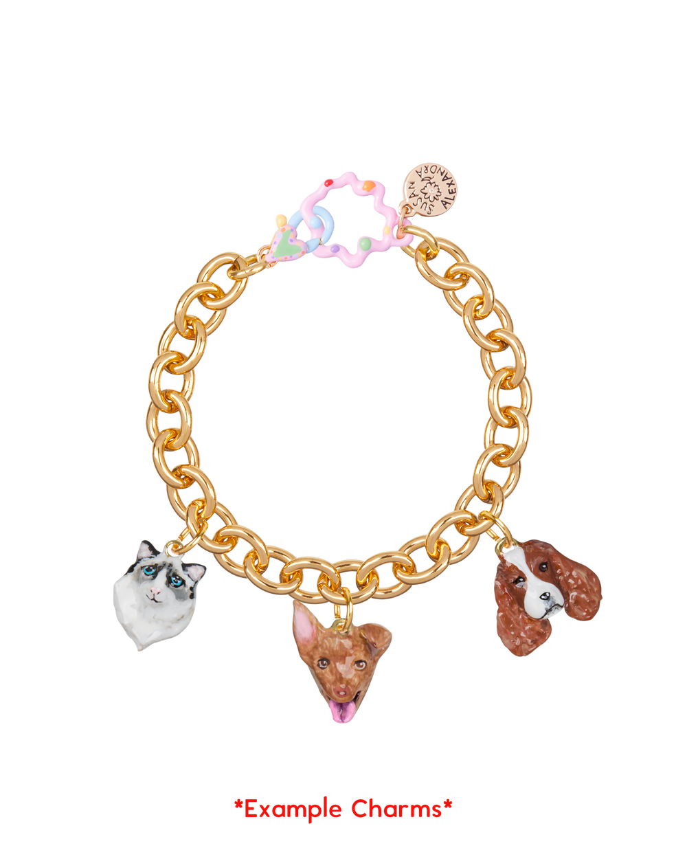 *CUSTOM* Pet Portrait Bracelet in Bronze