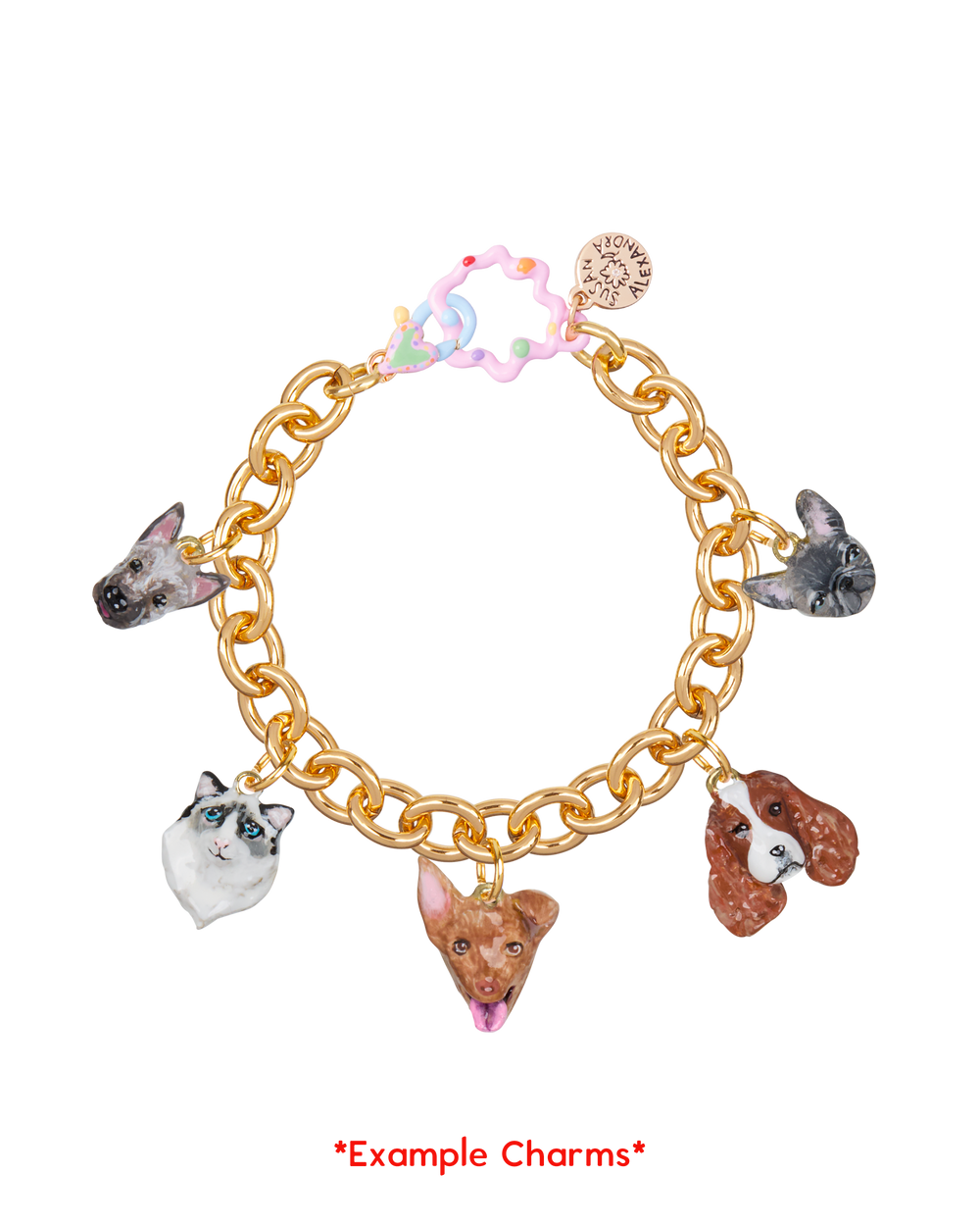 *CUSTOM* Pet Portrait Bracelet in Bronze