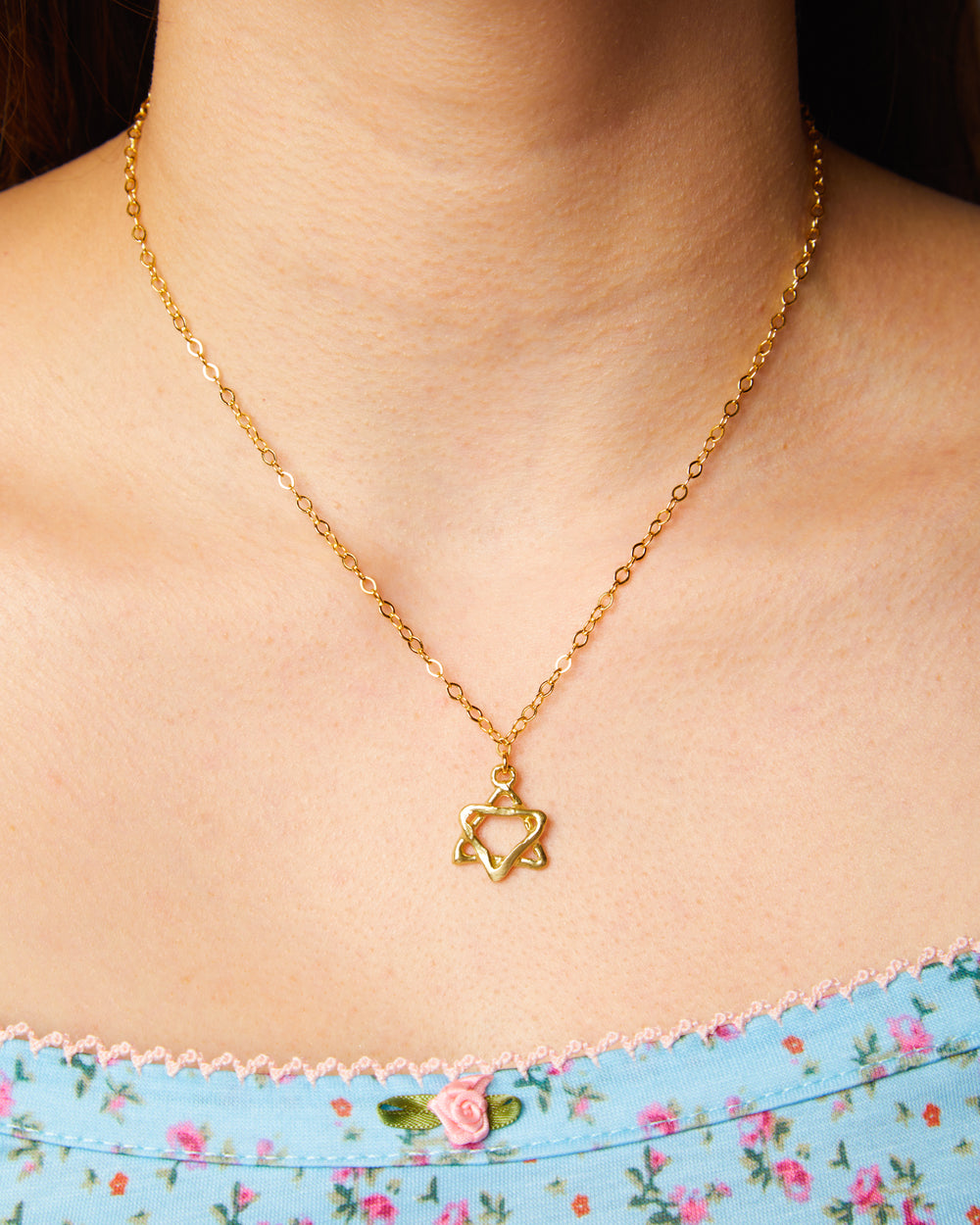 Prayer Necklace in Bronze