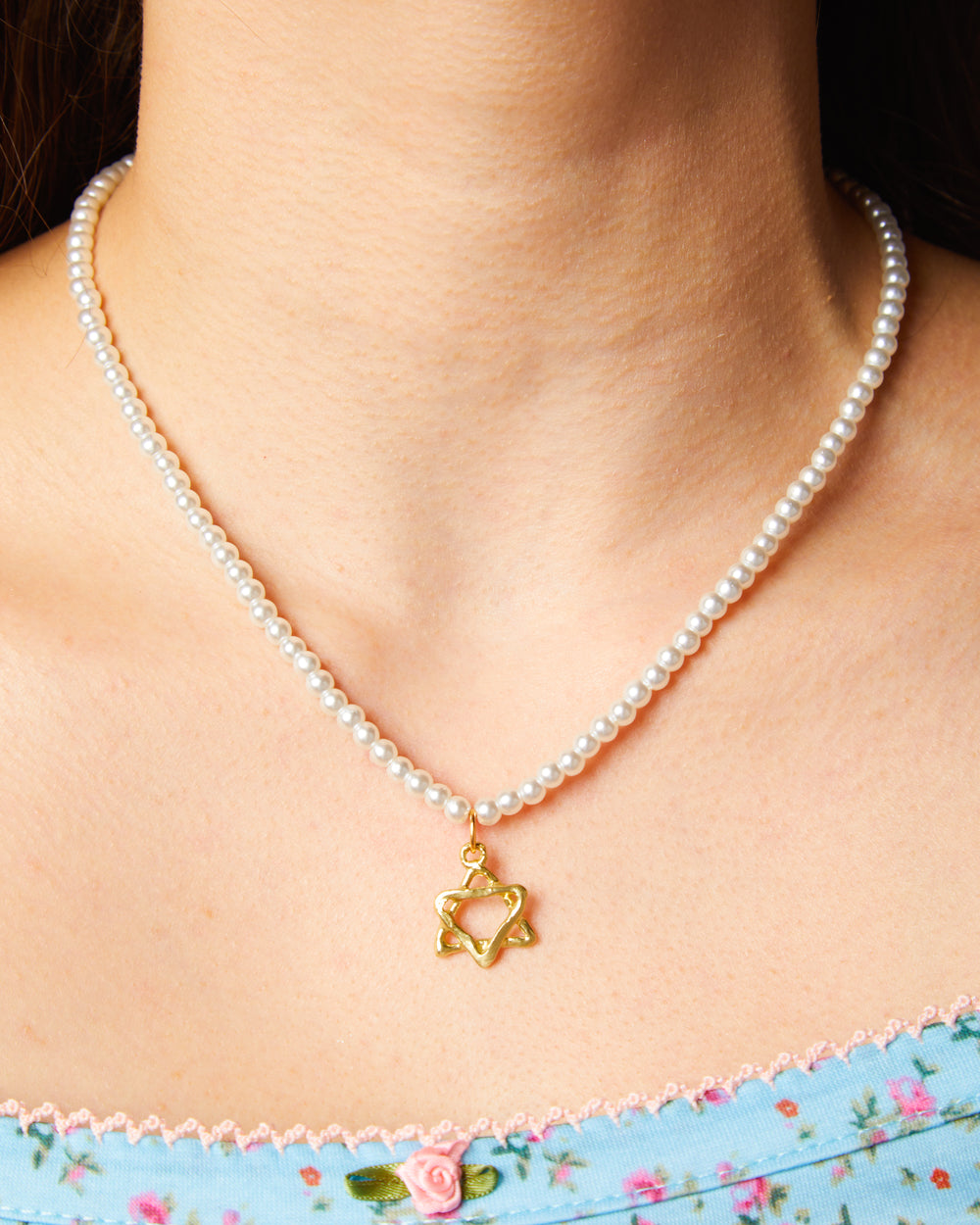 Prayer Necklace in Bronze